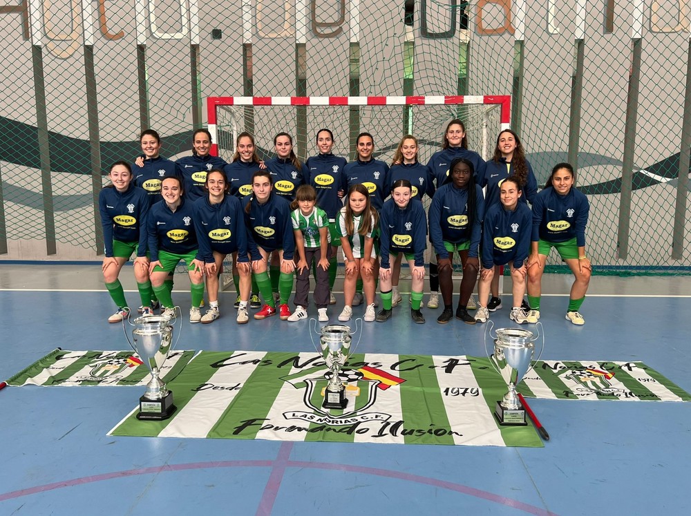 ‘Triple corona’ para Las Norias CF femenino, conquistando la Copa Federación ante el CD Federico García Lorca Vícar (7-2)