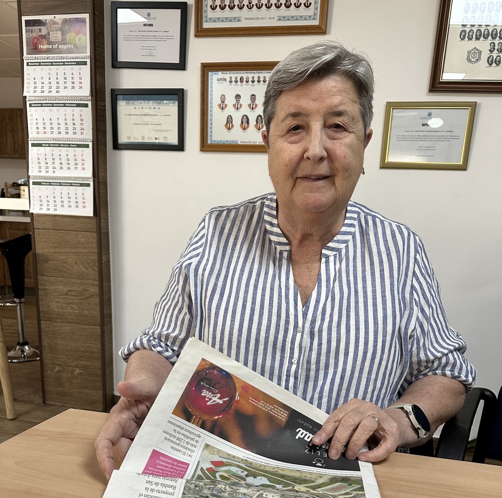 “Es un honor ser la pregonera, conmigo se reconoce el trabajo de muchas mujeres de La Aldeílla”