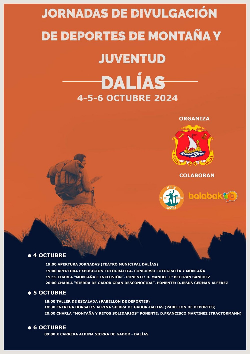Dalías acoge las Jornadas de Divulgación de Deportes de Montaña y Juventud