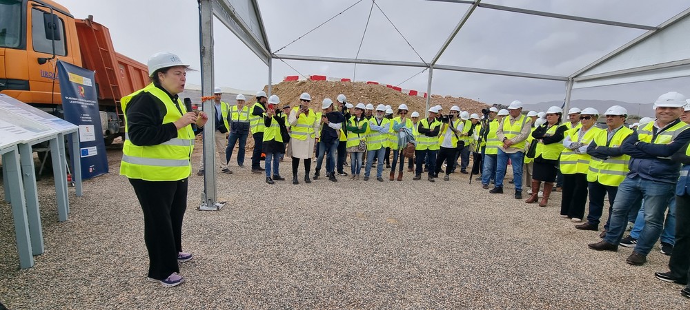 La secretaria de Estado de Agricultura y Alimentación visita obras que permitirán regar casi 8.000 hectáreas en El Ejido