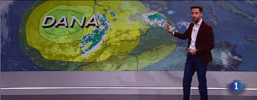 Previsión meteorológica, programa estrella de la tele