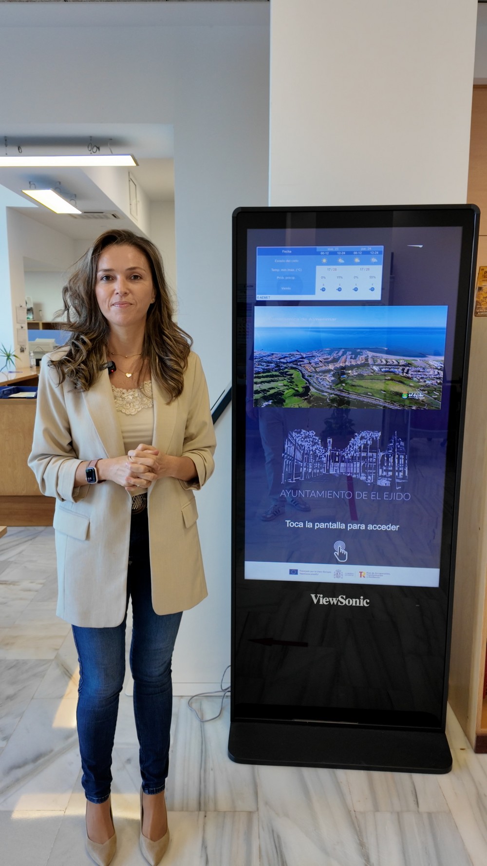 El Ejido apuesta por la digitalización en la costa y en la Oficina de Turismo para tomar impulso como destino turístico inteligente
