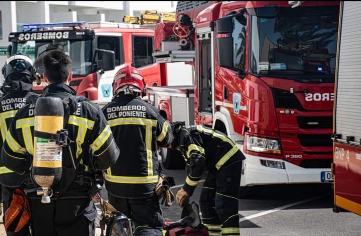 Muere una anciana en el incendio de una  vivienda en Adra