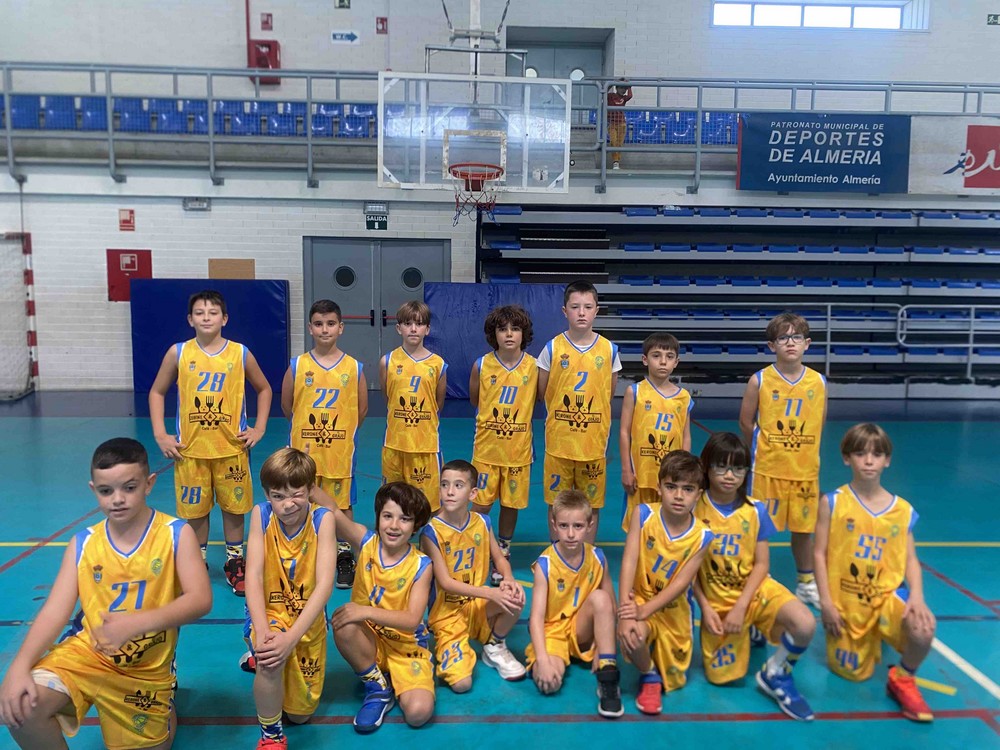 Gran inicio de temporada del Bar kerone CB La Mojonera en la liga premini mixta de la Federación Andaluza de Baloncesto