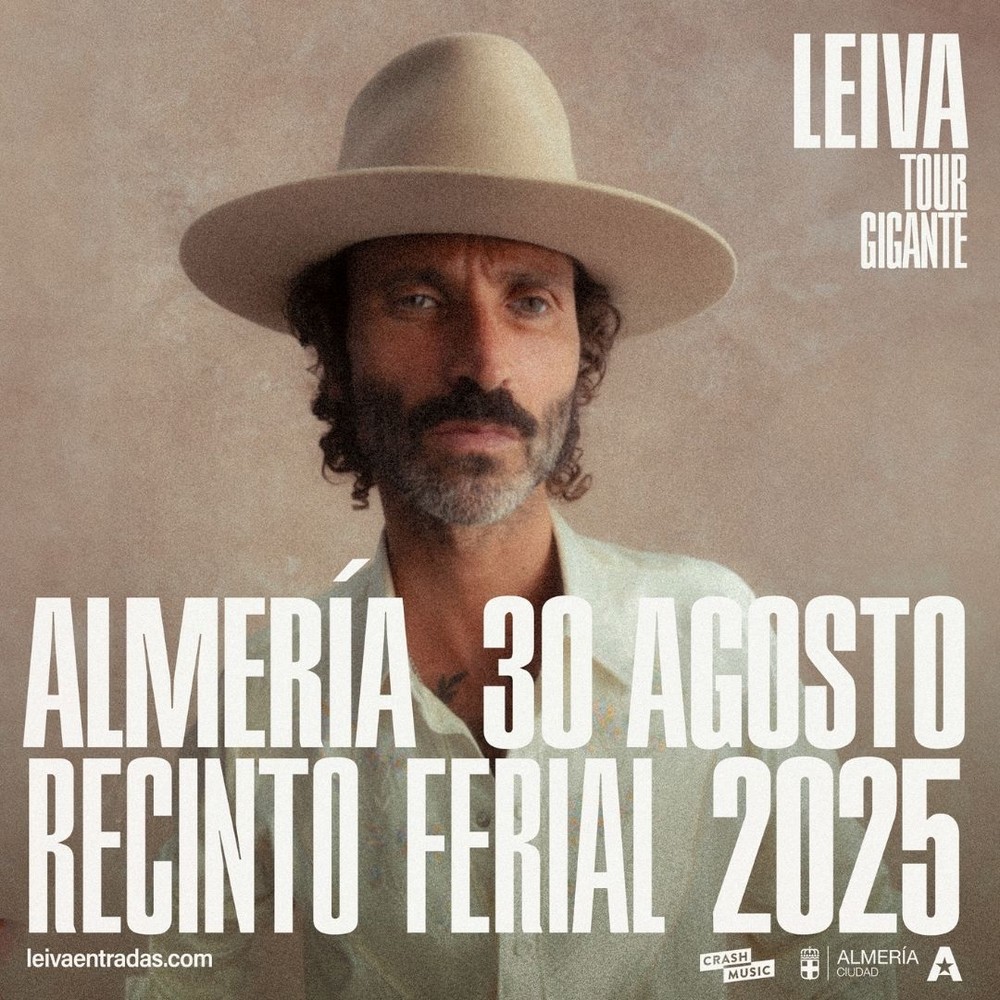 Cuenta atrás para el concierto de Leiva en el Recinto Ferial de Almería